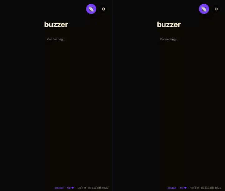 mesh-buzzer demo