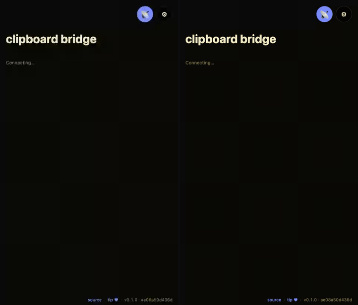 mesh-clipboard-bridge demo