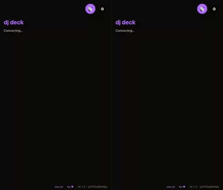 mesh-dj-deck demo