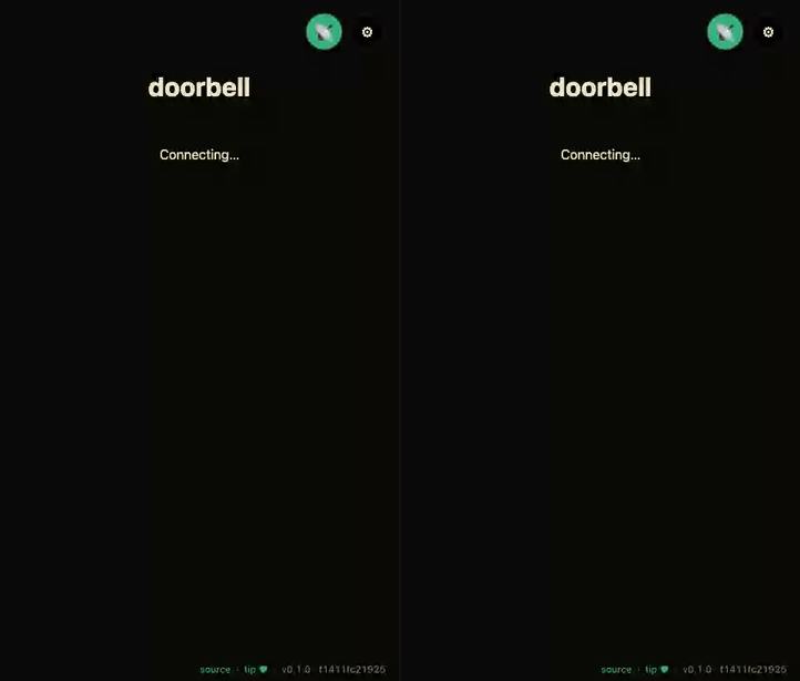 mesh-doorbell demo