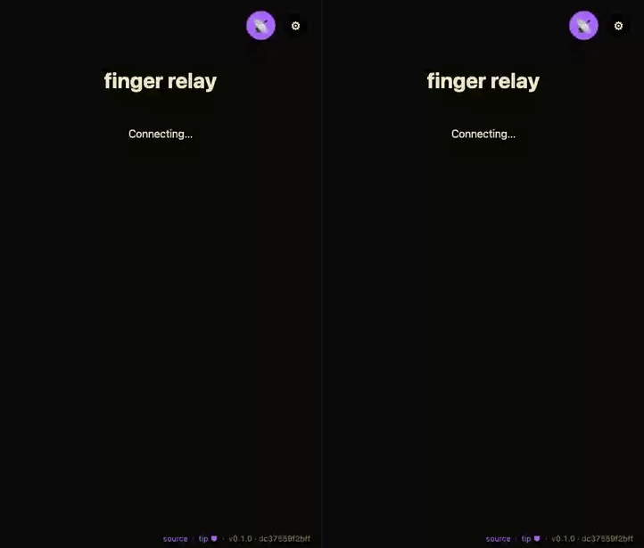 mesh-finger-relay demo