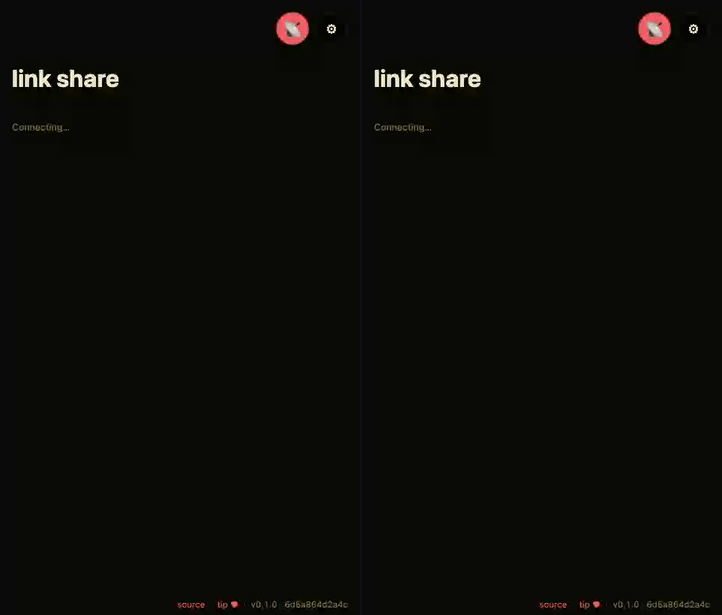 mesh-link-share demo
