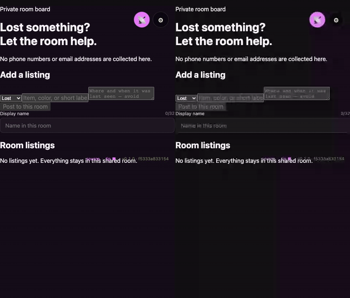 Mesh Lost Found demo