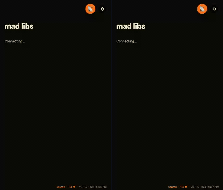 mesh-mad-libs demo