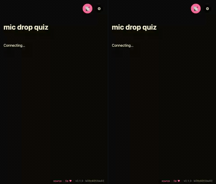 mesh-mic-drop-quiz demo