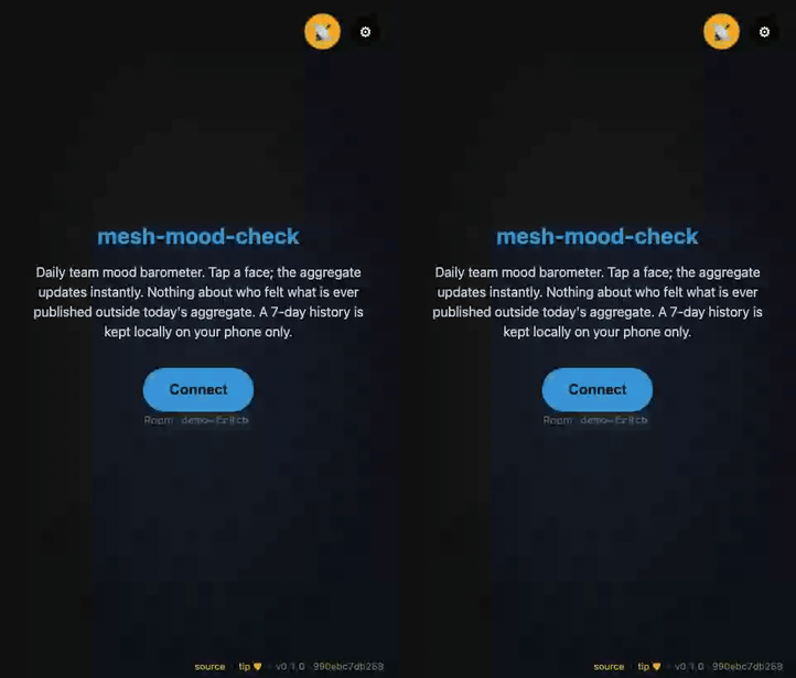 mesh-mood-check demo