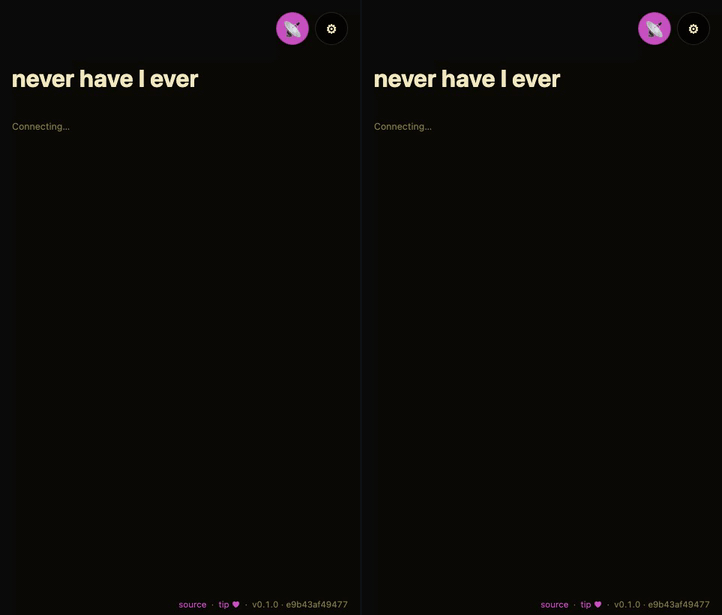 mesh-never-have-i demo