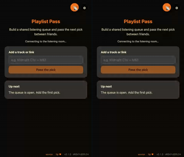 Mesh Playlist Pass demo