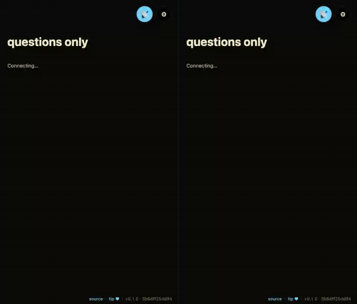 mesh-questions-only demo