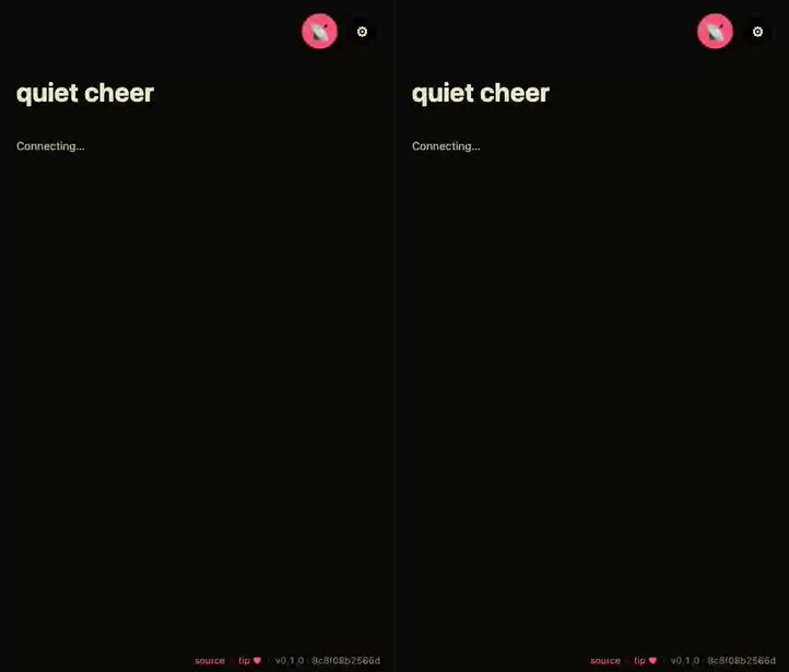 mesh-quiet-cheer demo