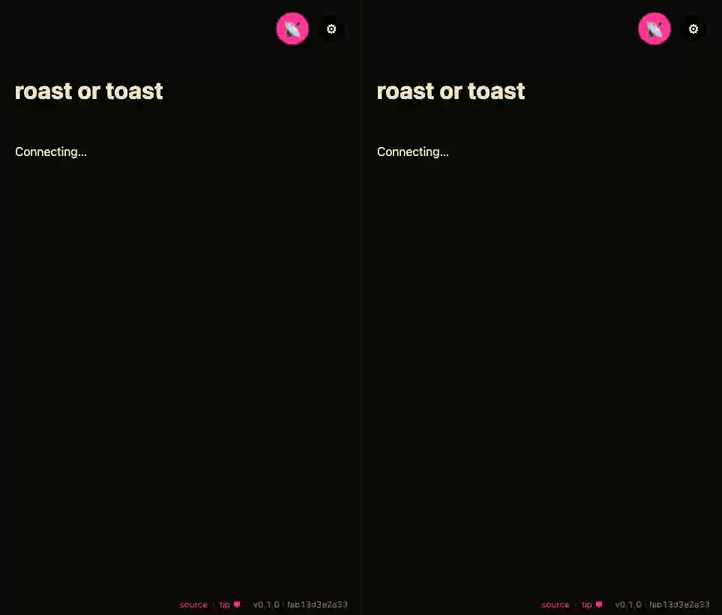mesh-roast-or-toast demo