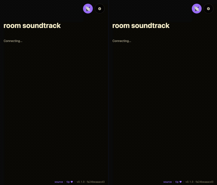 mesh-room-soundtrack demo