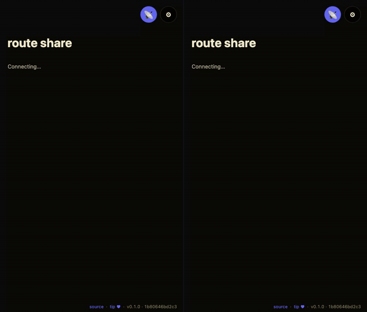 mesh-route-share demo
