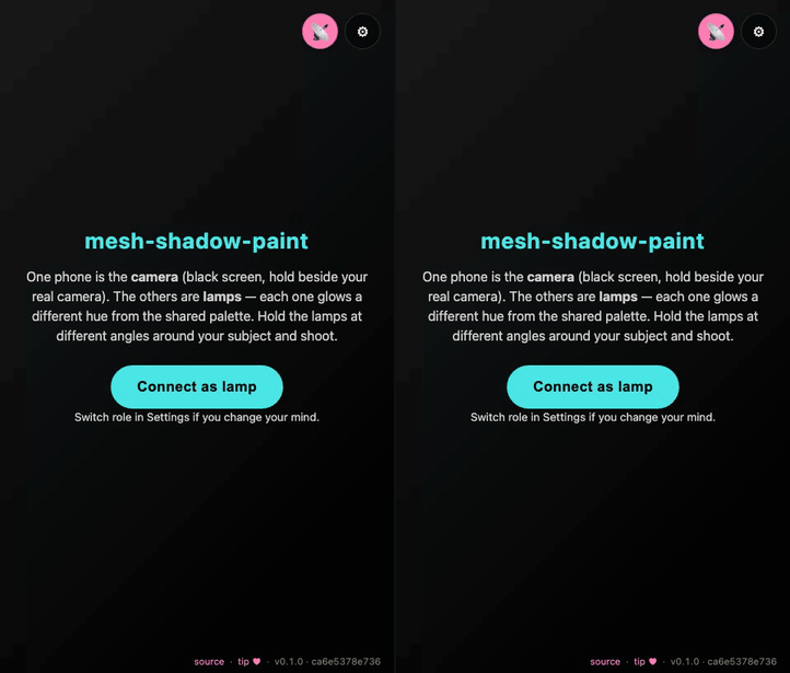 mesh-shadow-paint demo