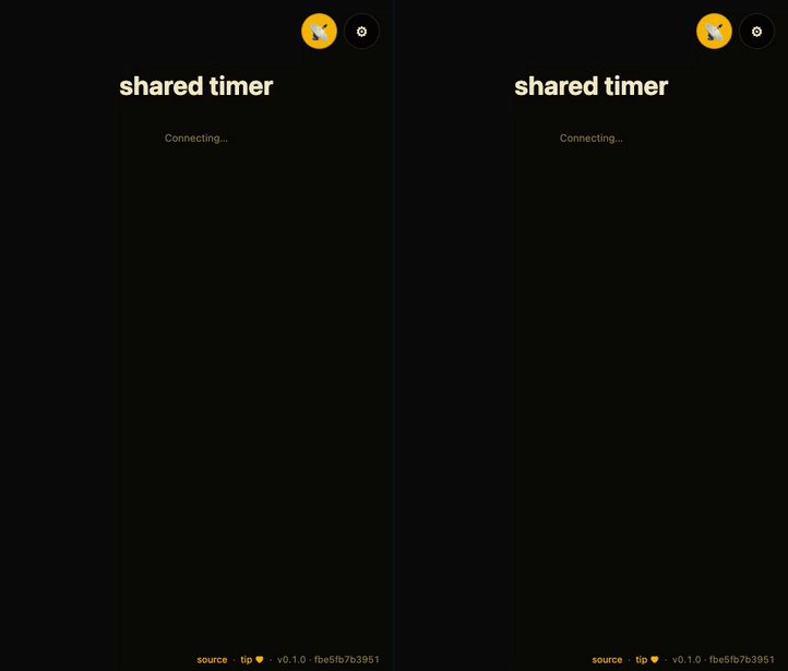 mesh-shared-timer demo