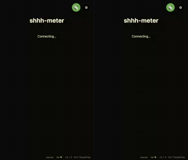 mesh-shhh-meter demo