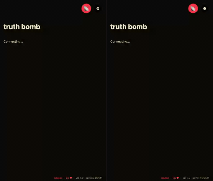 mesh-truth-bomb demo