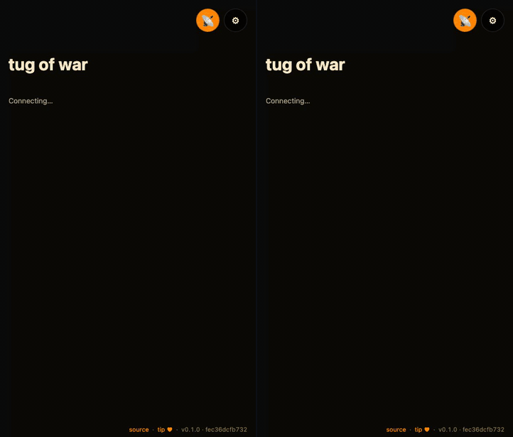 Mesh Tug Of War demo