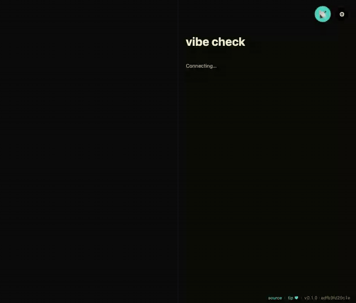 mesh-vibe-check demo