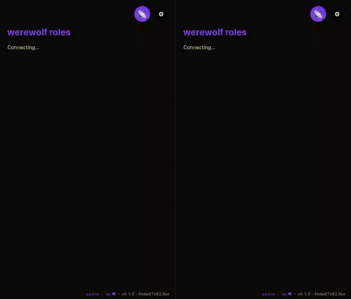 mesh-werewolf-roles demo